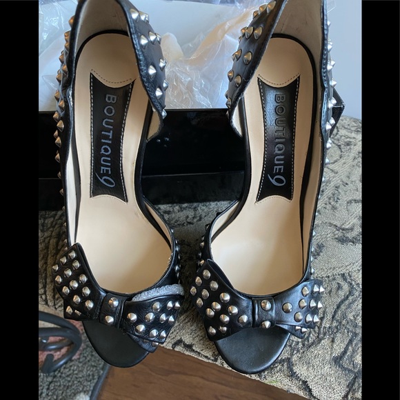 Shoes - Not for sale Beautiful soft luxurious leather studded heels